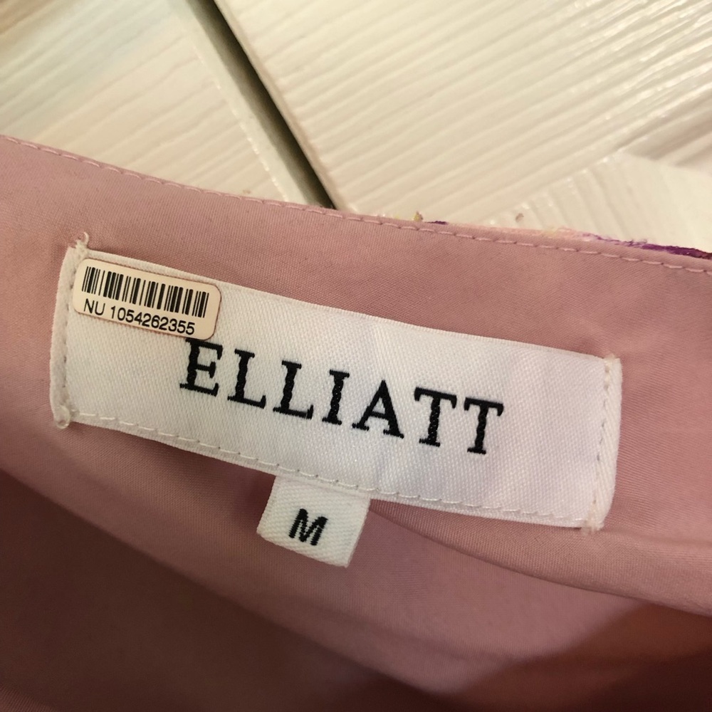 Elliatt Pink Floral Esteem Mini Dress Size M - Picture 8 of 13